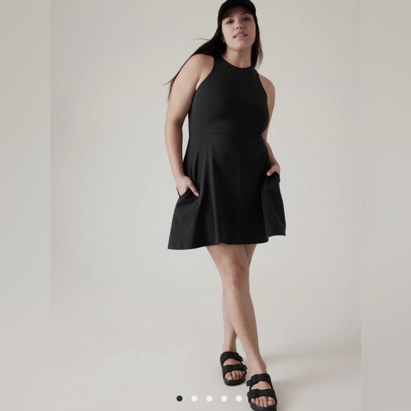 Athleta Conscious Dress black size Large - Picture 2 of 5